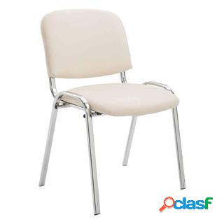 Sedia Conferenze MOBY BASE, Comoda e Pratica, Gambe Cromate,
