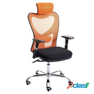 Sedia Ergonomica LUCIA, Completamente Regolabile, Tessuto