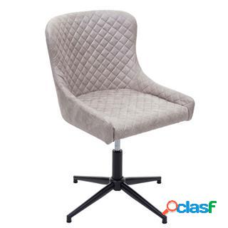 Sedia da Attesa/Ospiti DEVAN, Design Vintage, Imbottita, in