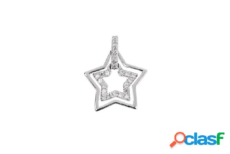 Selezione Zanolli Ciondolo argento Stella con zirconi
