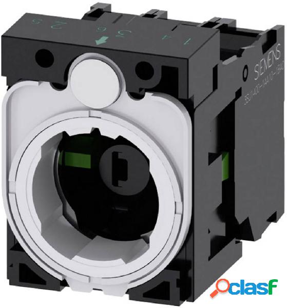 Siemens 3SU1501-1AG60-1NA0 Supporto 3 vie, con elemento LED