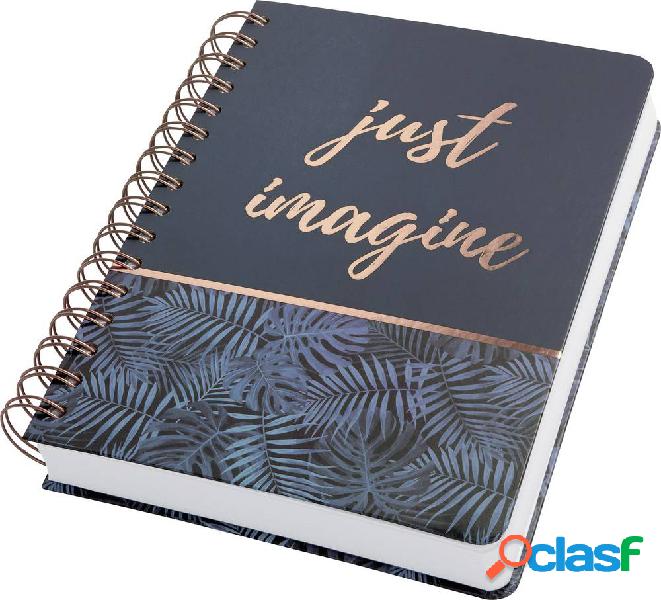 Sigel Jolie® mystic jungle JN603 blocco note a spirale con
