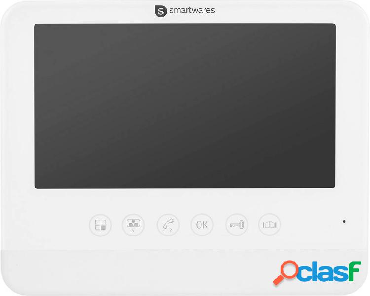 Smartwares DIC-22202 Video citofono 2 fili Unità interna