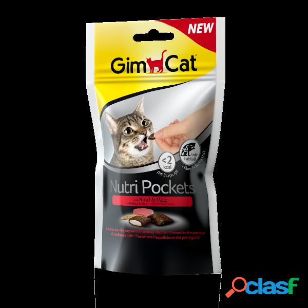 Snack gatti con Manzo e Malto Nutri Pocket 60g