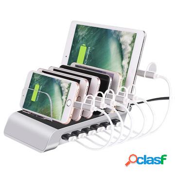 Stazione di Ricarica Saii - 60W, Quick Charge - Grigio