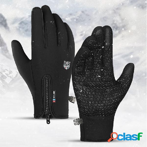 TENGOO Inverno Caldo Guanti Touch Screen addensato Anti