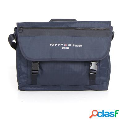 TOMMY HILFIGER Established Messenger borsa a tracolla - nero