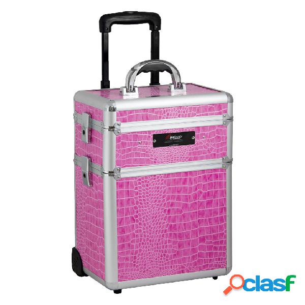 TROLLEY PER ESTETISTA CON RUOTE CASSETTO SCOMPARTI FANTASY