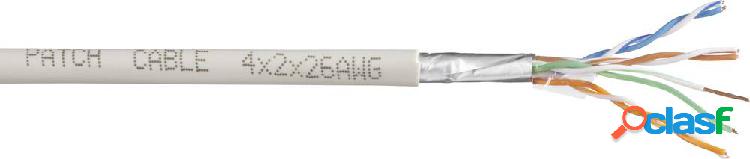TRU COMPONENTS 1565220 Cavo di rete CAT 5e F/UTP 4 x 2 x