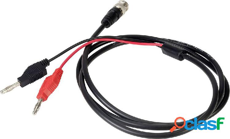 TRU COMPONENTS 16-0300 Cavo di misura BNC 139.00 cm Nero,