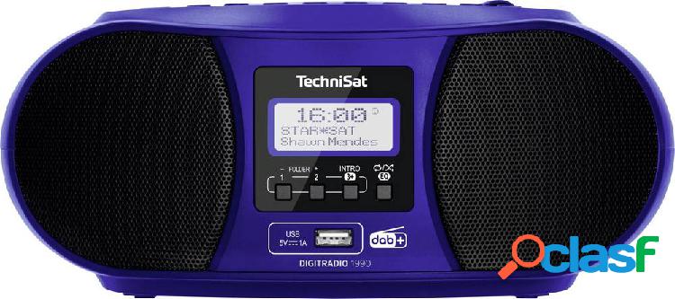 TechniSat DIGITRADIO 1990 Radio CD DAB+, FM AUX, Bluetooth,