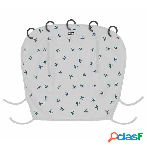 Tendina per passeggino design Dooky Origami Swallow Grey