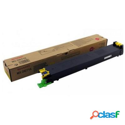 Toner Sharp MX-31GTYA originale GIALLO
