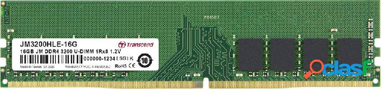 Transcend JetRAM Modulo di memoria PC DDR4 16 GB 1 x 16 GB