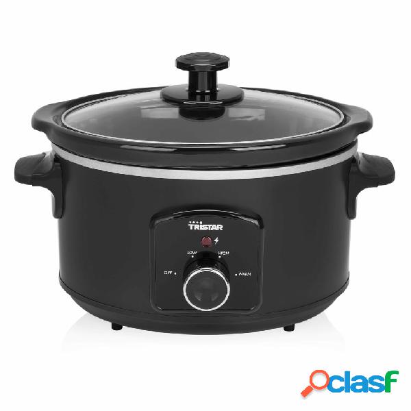 Tristar Pentola Slow Cooker 180 W 3,5 L Nera
