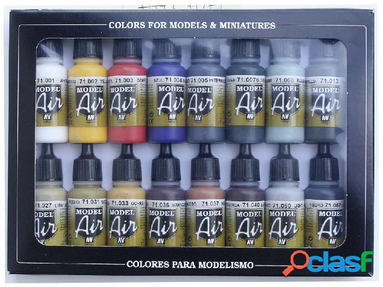 Vallejo 71178 Colorante per modellismo Bianco, Giallo,