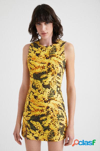 Vestito stampa mimose