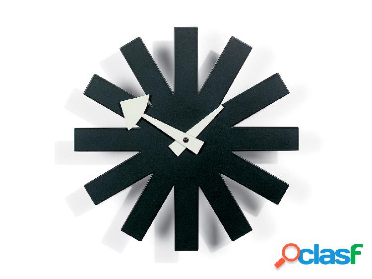 Vitra Asterisk Orologio da Parete - Nero