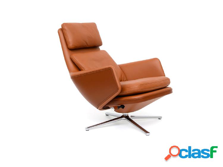 Vitra Grand Relax Lounge Chair Reclinabile - Pelle