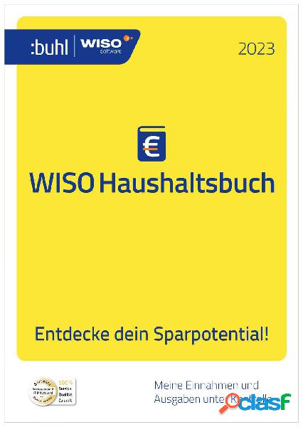 WISO Haushaltsbuch 2023 Versione completa, 1 licenza Windows