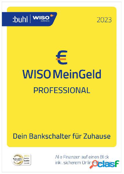 WISO Mein Geld Professional 2023 1 licenza annuale Windows