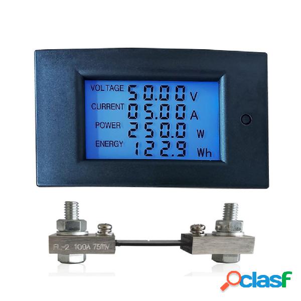 WZ-DM100 Voltmetro Amperometro 100V 100A Misuratore di