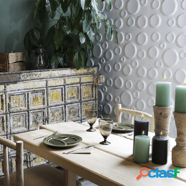 WallArt 24 pz Pannelli Murali 3D GA-WA11 Craters