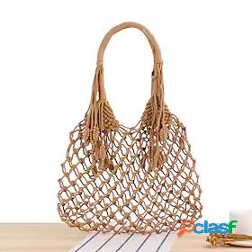 Womens Straw Bag Beach Bag Straw Top Handle Bag Straw Bag