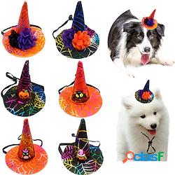 cane cappello di halloween gatto cappello da compagnia