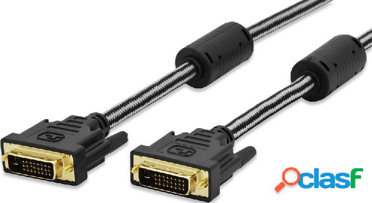 ednet DVI Cavo Spina DVI-D 24+1pol., Spina DVI-D 24+1pol.