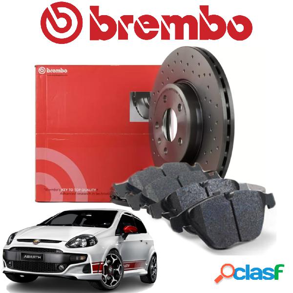 kti dischi e pastiglie Anteriori Brembo Fiat Grande Punto
