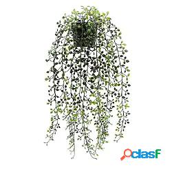 piante artificiali cuspide foglia plastica rustico parete