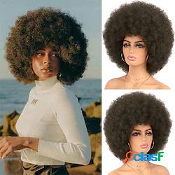 servitori parrucche cosplay afro puff parrucche per le donne