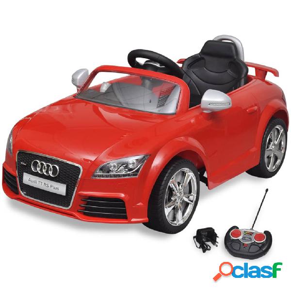 vidaXL Audi TT RS Macchina cavalcabile telecomandata per