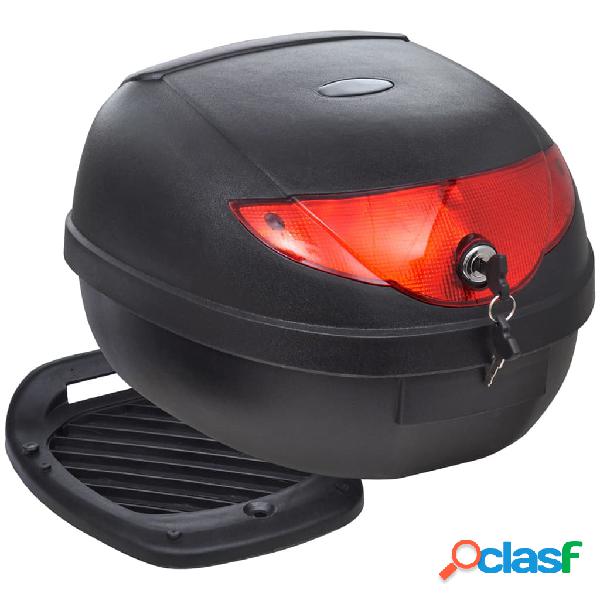 vidaXL Cassetta di Coda der Moto per Un Solo Casco 36 L
