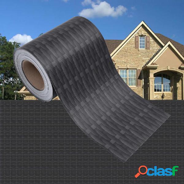 vidaXL Recinzione Frangivento 4 pz in PVC 35x0,19 m Motivo