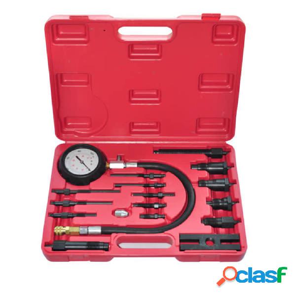 vidaXL Tester di Compressione 17 pz per Motori Diesel