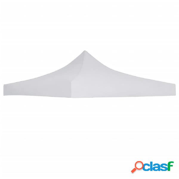 vidaXL Tetto per Tendone da Festa 3x3 m Bianco