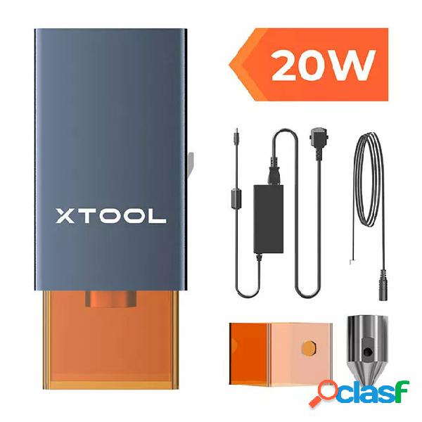 xTool D1 Pro Diodo 20 W Laser Modulo 8 mm acrilico scuro