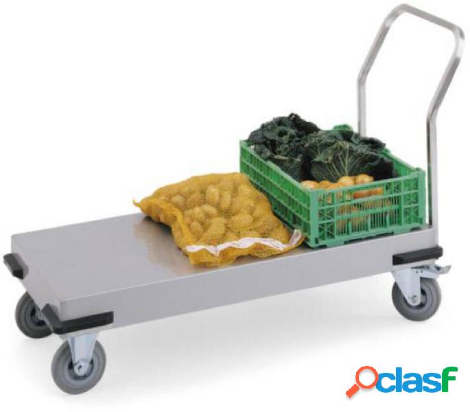 01.6257.8 Carrello con pianale Acciaio inox Capacità di