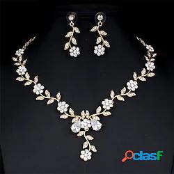 1 set I monili nuziali For Per donna Bianco Natale Feste