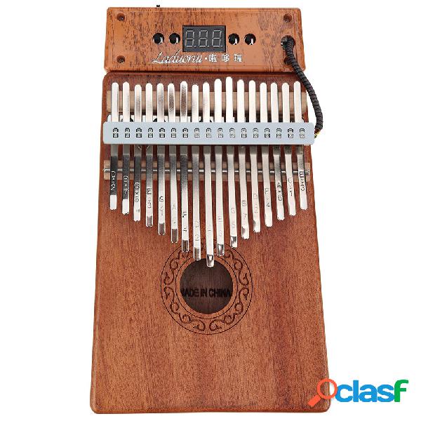 17 tasti Kalimba Mogano Thumb Piano Finger percussioni
