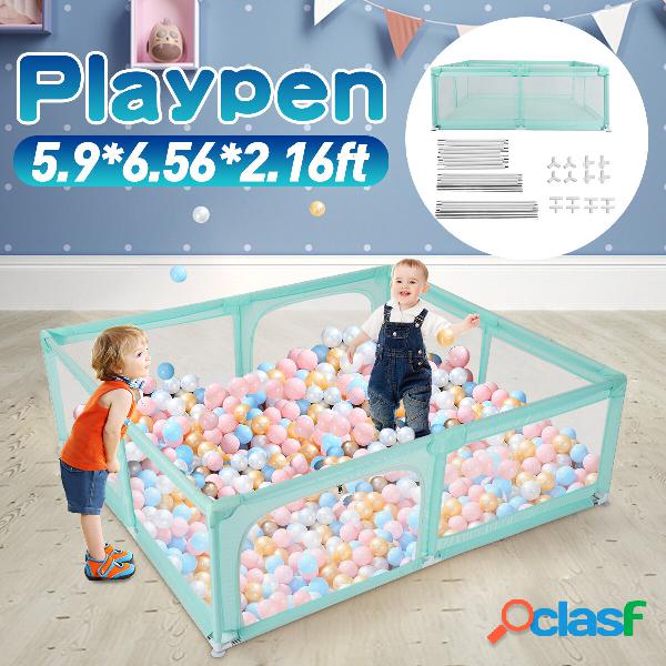 2.0X2.0M Baby Box Extra Large Play Yard Indoor Outdoor Kids