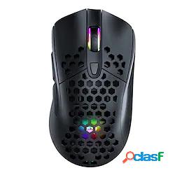 2022 usb ricaricabile 2.4g luci rgb wireless mouse da gioco