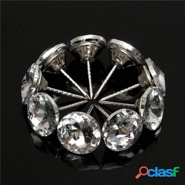 20Pcs 20mm Tappezzeria Mobili Divano Decorativo Pulsanti