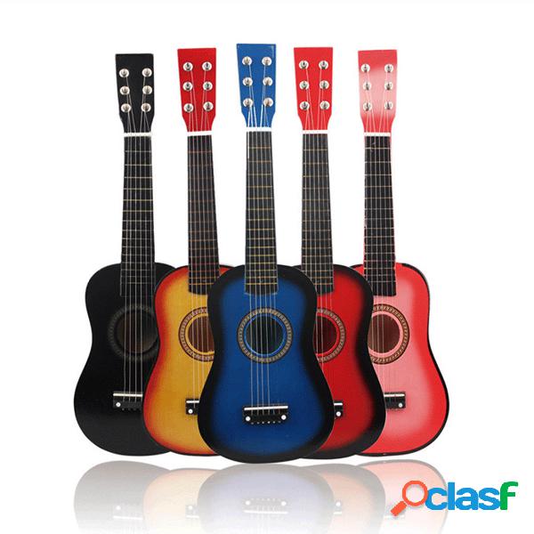 23 Pollici Ukulele in tiglio a 6 corde con Borsa per