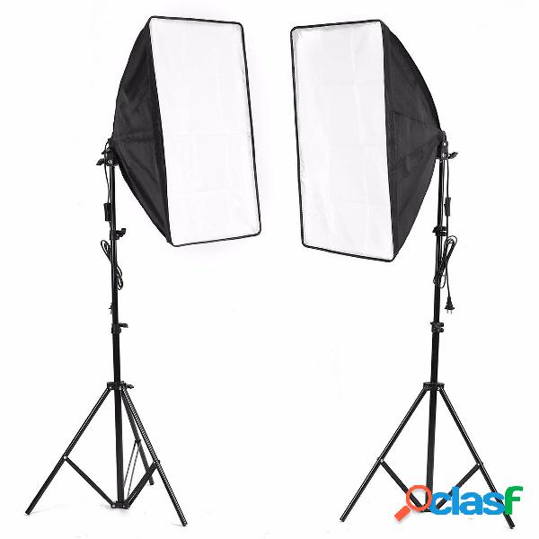 2x kit di illuminazione per studio fotografico per