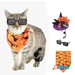 3 pezzi di halloween nuovo animale domestico vestire vestire