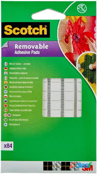 3M 301008C36 Pad adesivo Scotch® Trasparente (L x L) 10 mm