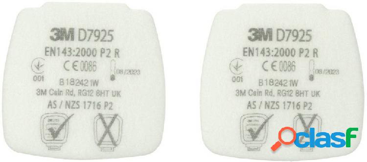 3M Filtro di inserimento particelle 3M Secure Click D7925 P2